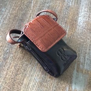 Bellerose Vintage Phone & Mini Wallet Wristlet Bag Clip